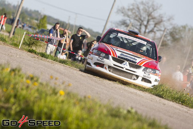 Rally Talsi 2014 1.diena