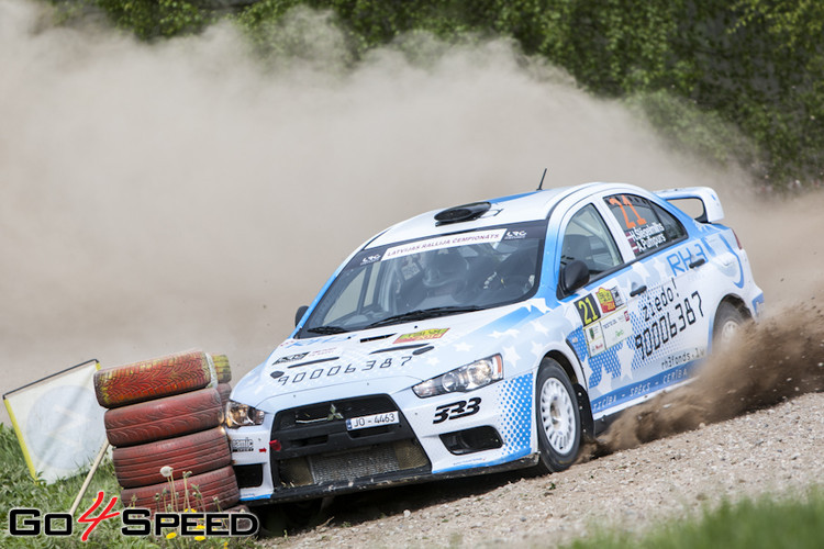 Rally Talsi 2014 2.diena, Strazdes un Sukturu tramplīni