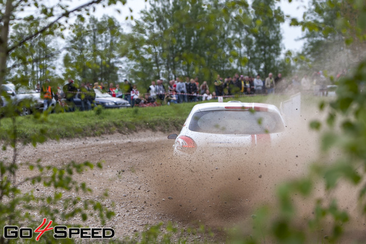 Rally Talsi 2014 2.diena, Strazdes un Sukturu tramplīni