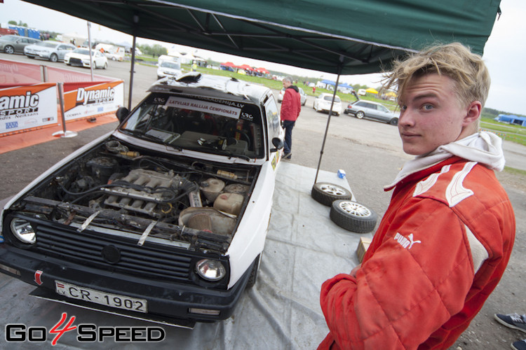 Rally Talsi 2014 2.diena, Strazdes un Sukturu tramplīni