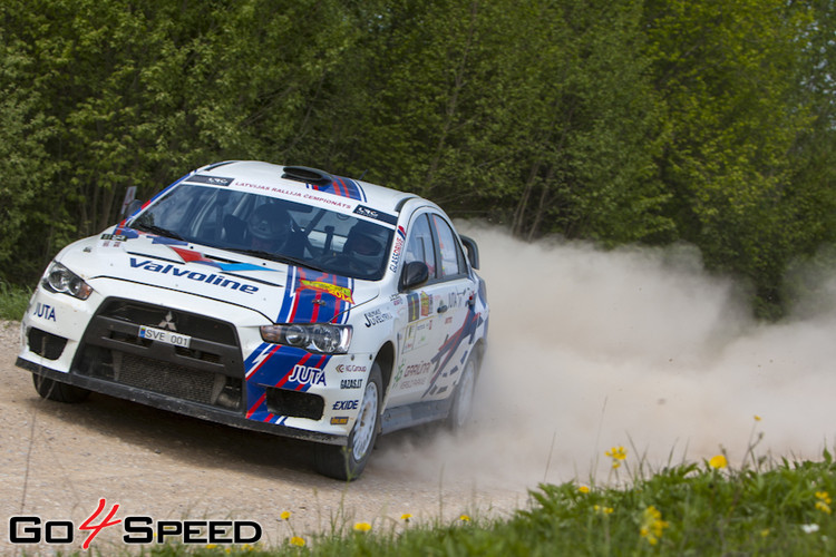 Rally Talsi 2014 2.diena, Strazdes un Sukturu tramplīni