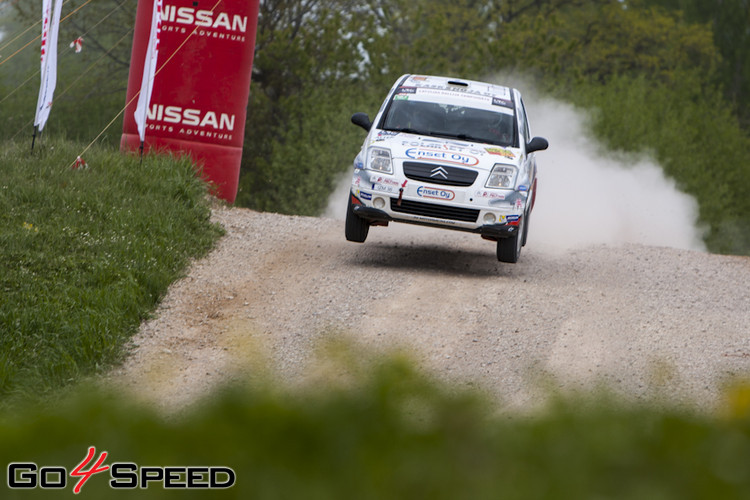 Rally Talsi 2014 2.diena, Strazdes un Sukturu tramplīni