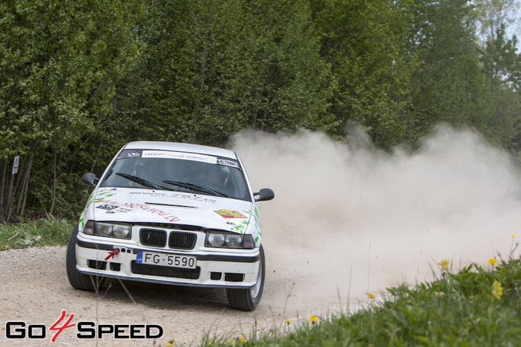 Rally Talsi 2014 2.diena, Strazdes un Sukturu tramplīni