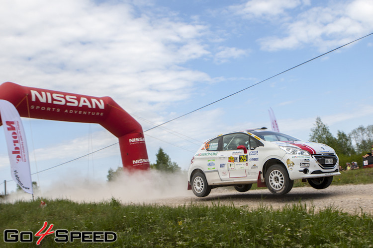 Rally Talsi 2014 2.diena, Strazdes un Sukturu tramplīni