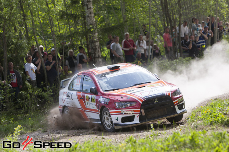 Rally Talsi 2014 2.diena, Strazdes un Sukturu tramplīni