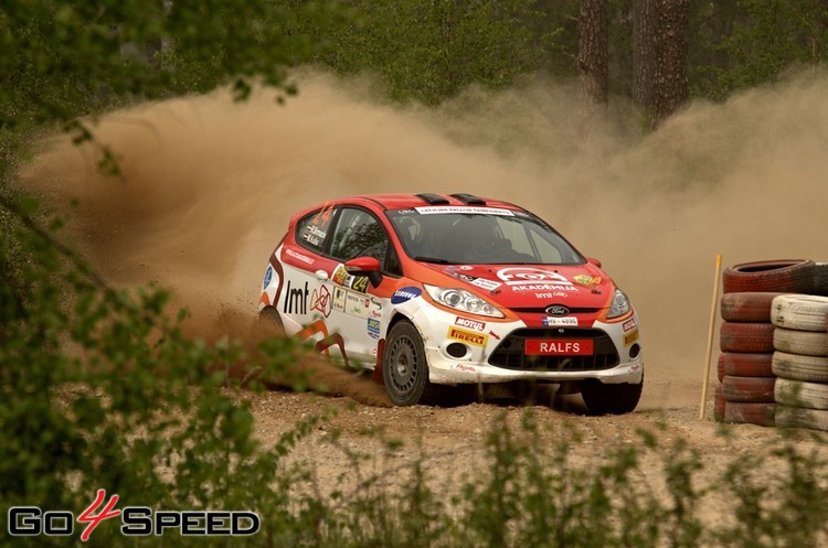 Rally Talsi 2014 2.diena, Strazdes un Sukturu tramplīni