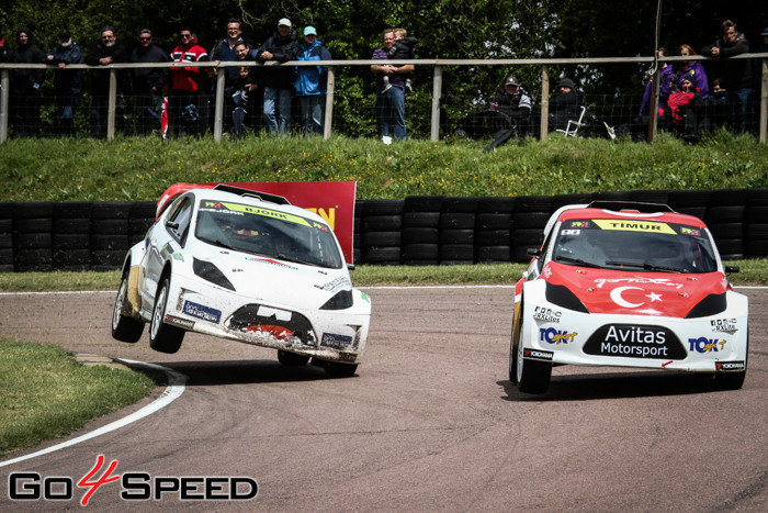 Pasaules rallijkrosa čempionāta 2.posms Lydden Hill trasē, 1.diena