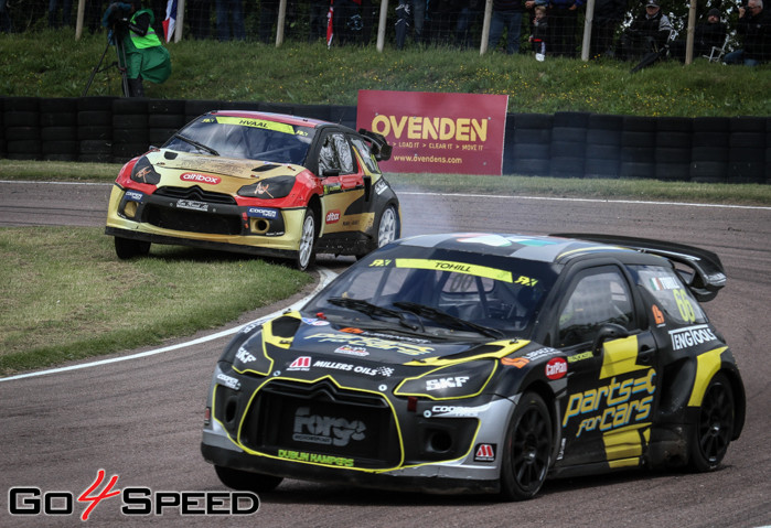 Pasaules rallijkrosa čempionāta 2.posms Lydden Hill trasē, 1.diena