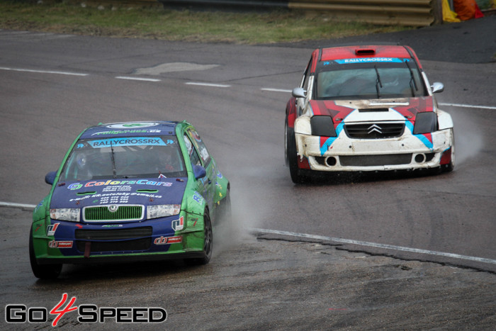 Pasaules rallijkrosa čempionāta 2.posms Lydden Hill trasē, 1.diena