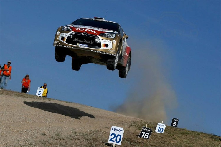 Sardīnijas WRC rallija iespaidīgie lēcieni