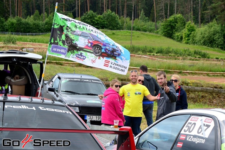 Dubļu cīņas Rallija Supersprinta 3. posmā