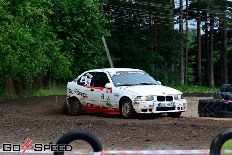 Dubļu cīņas Rallija Supersprinta 3. posmā