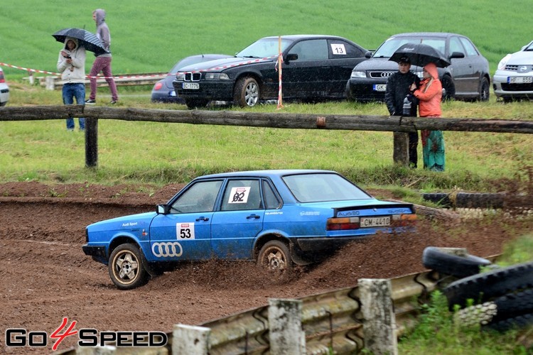 Dubļu cīņas Rallija Supersprinta 3. posmā