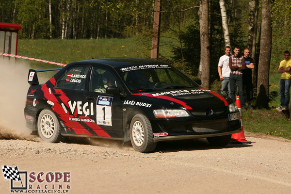 Rallijsprints Kalnamuiža 2008