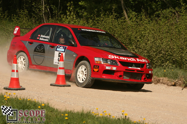 Rallijsprints Kalnamuiža 2008