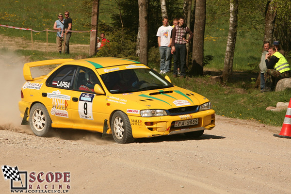 Rallijsprints Kalnamuiža 2008