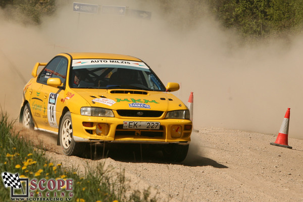 Rallijsprints Kalnamuiža 2008