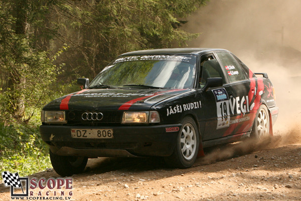 Rallijsprints Kalnamuiža 2008