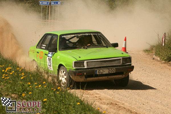 Rallijsprints Kalnamuiža 2008