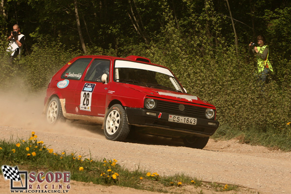 Rallijsprints Kalnamuiža 2008