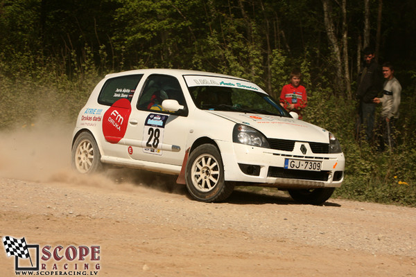 Rallijsprints Kalnamuiža 2008