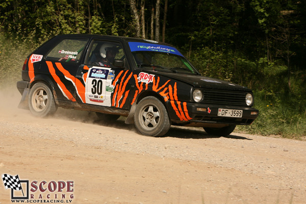 Rallijsprints Kalnamuiža 2008