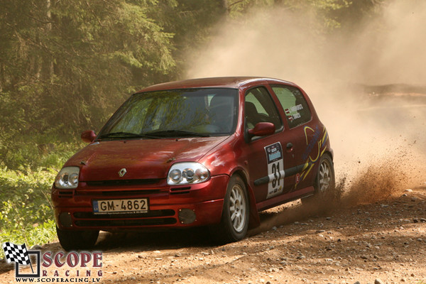 Rallijsprints Kalnamuiža 2008