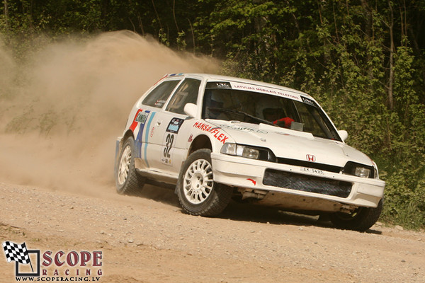 Rallijsprints Kalnamuiža 2008