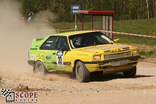 Rallijsprints Kalnamuiža 2008