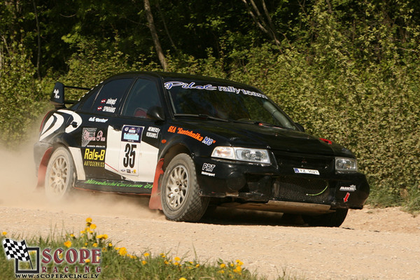 Rallijsprints Kalnamuiža 2008