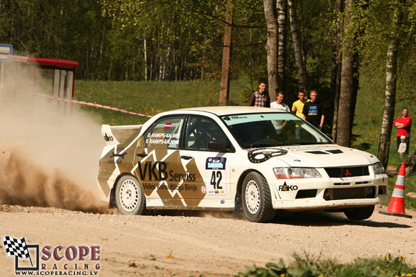 Rallijsprints Kalnamuiža 2008