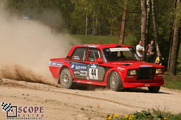 Rallijsprints Kalnamuiža 2008