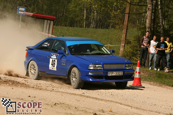 Rallijsprints Kalnamuiža 2008