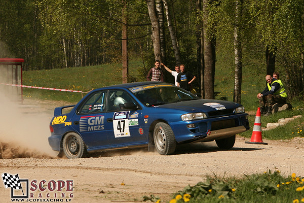 Rallijsprints Kalnamuiža 2008