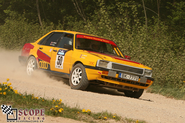 Rallijsprints Kalnamuiža 2008