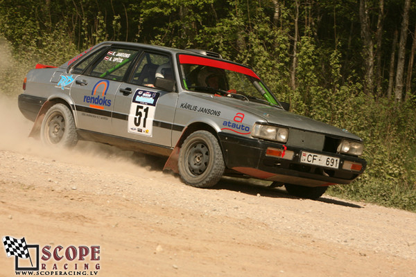 Rallijsprints Kalnamuiža 2008