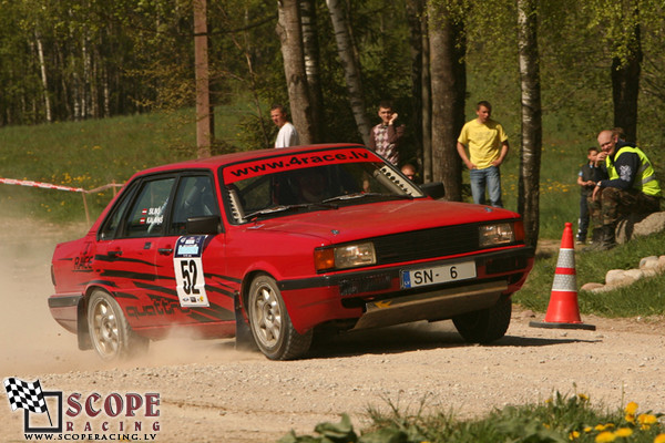 Rallijsprints Kalnamuiža 2008