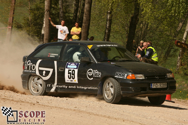 Rallijsprints Kalnamuiža 2008