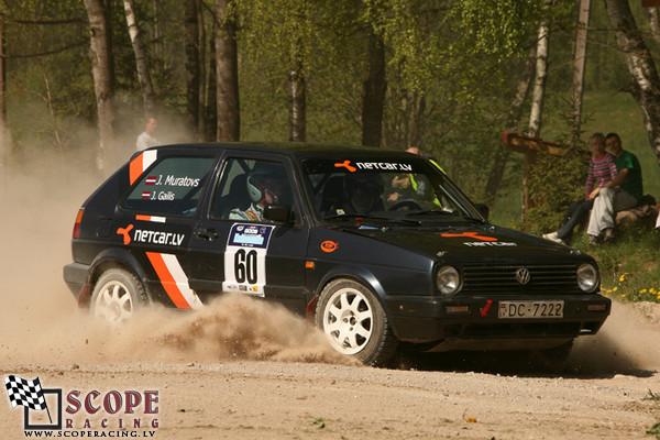 Rallijsprints Kalnamuiža 2008