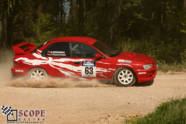 Rallijsprints Kalnamuiža 2008