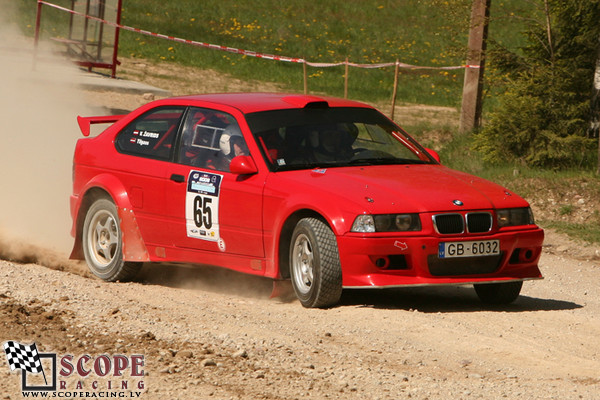 Rallijsprints Kalnamuiža 2008