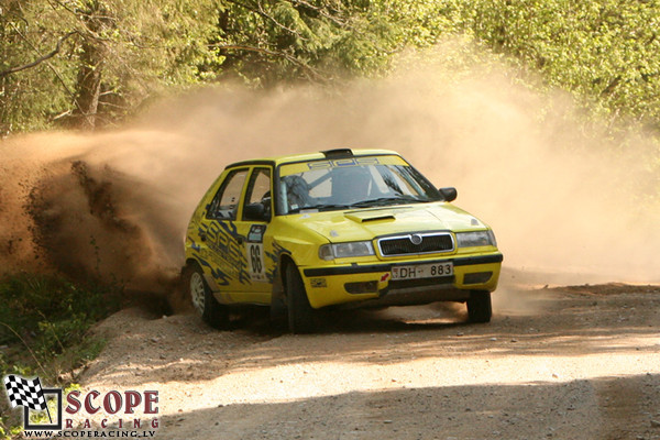 Rallijsprints Kalnamuiža 2008