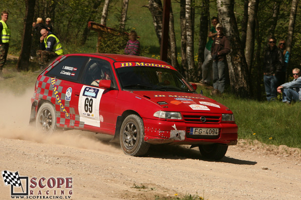 Rallijsprints Kalnamuiža 2008