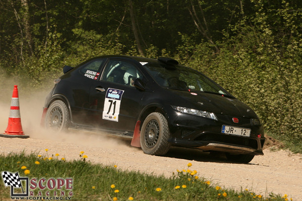 Rallijsprints Kalnamuiža 2008