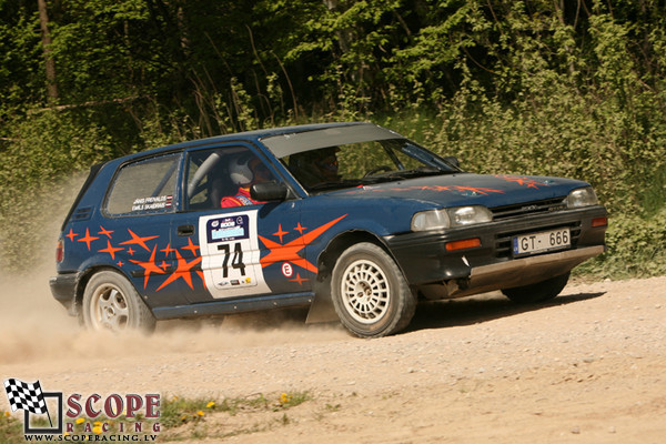 Rallijsprints Kalnamuiža 2008