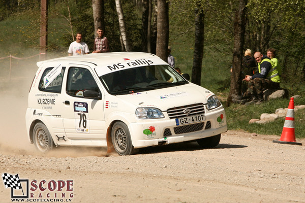 Rallijsprints Kalnamuiža 2008