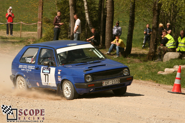 Rallijsprints Kalnamuiža 2008