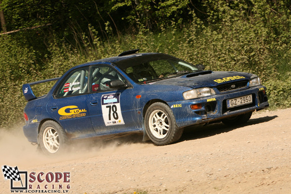 Rallijsprints Kalnamuiža 2008