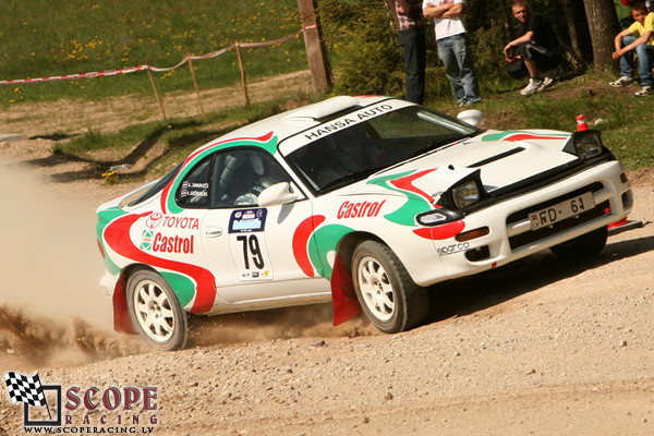 Rallijsprints Kalnamuiža 2008