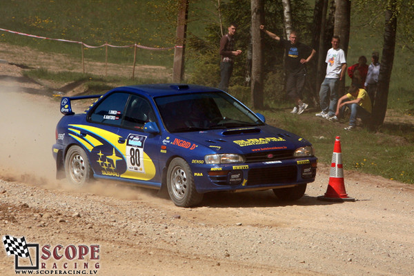 Rallijsprints Kalnamuiža 2008